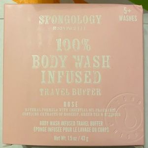 Rose scented buffer/sponge